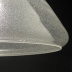 Carlo Nason Murano Glass Pendant Lamp - Mazzega Italian Lighting 1960s