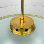 Vintage Fontana Arte Disk Chandelier by Pietro Chiesa, 1940s Italian Lighting