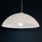 Vintage Swirl Murano Glass Pendant Lamp - 1970s Italian Lighting