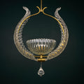 Murano chandelier by Ercole Barovier Barovier & Toso, Italy 1930s