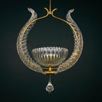 Murano chandelier by Ercole Barovier Barovier & Toso, Italy 1930s