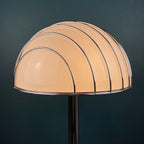 Vintage Chrome Floor Lamp by Adalberto Dal Lago for Esperia, 1960s Italian Lighting
