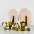 Vintage Italian Table Lamps: Mid-Century Modern Space Age UFO Lights