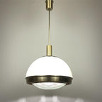Pendant lamp by Pia Guidetti Crippa for Lumi, Italy 1960s, Mid-century italian modern lighting