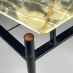 Vintage coffee table Italy 1950s Art deco Mid-century Italian Modern