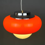 Vintage Mid-Century Pendant Lamp by Meblo for Guzzini Yugoslavia 1970s - Guzzini Collection