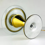 Vintage night lamp Italy 1970s Mid-century modern Space age light UFO table lamps