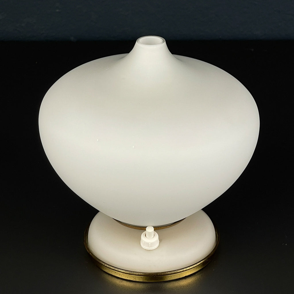 Vintage murano table lamp by Stilnovo, Italy 1950s, Mid-century modern design
