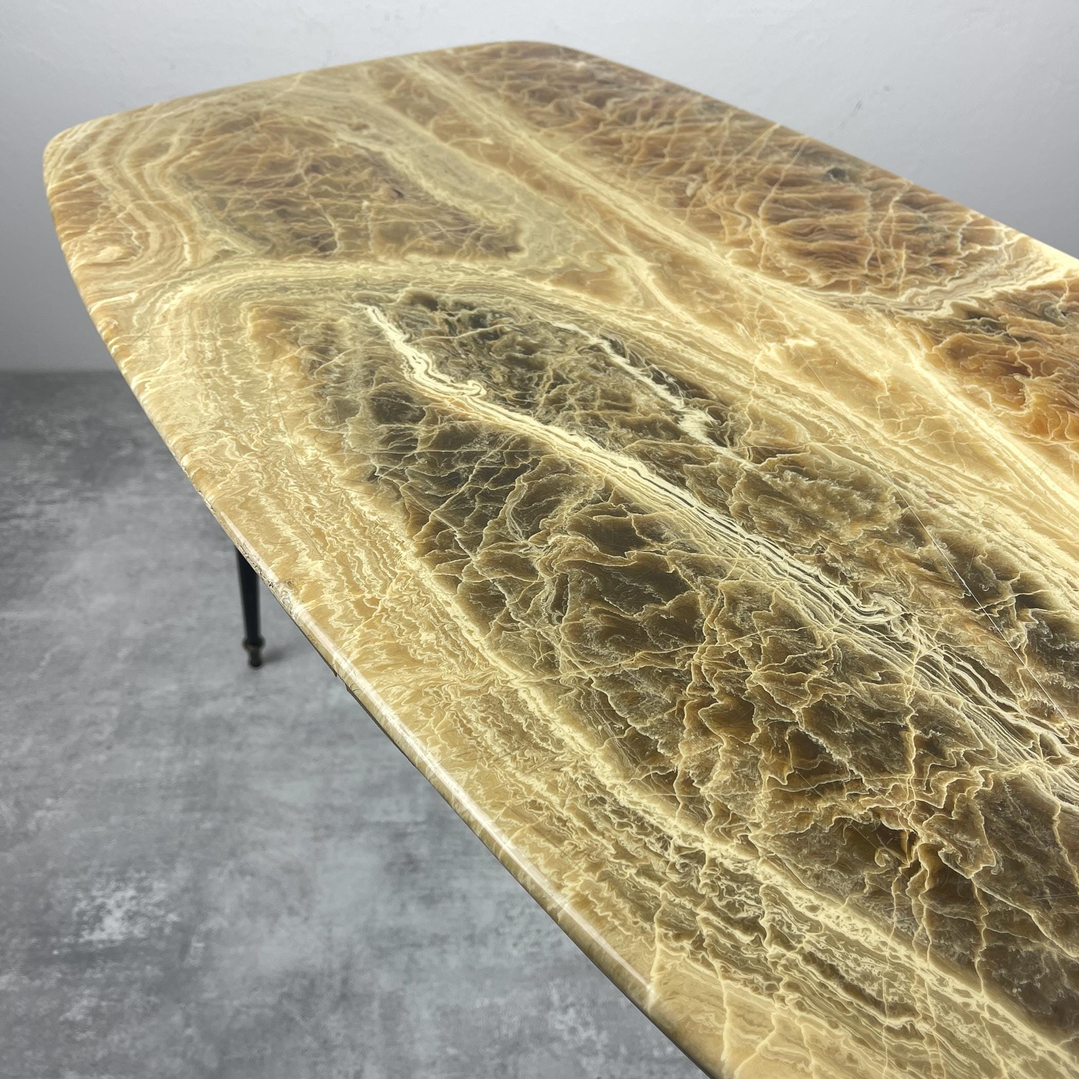 Mid-century coffee table Italy 1950s Art deco Vintage Italian Modern