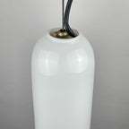 Murano Glass Pendant Lamp: Mid-Century Modern Italian Lighting by Leucos, 1970s