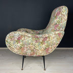 Mid-century modern armchair Lady by Marco Zanuso Italy 1960s Vintage italian modern lounge chair