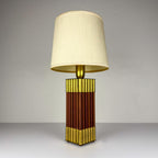 Vintage table lamp by AV Vikić, Yugoslavia 1980s
