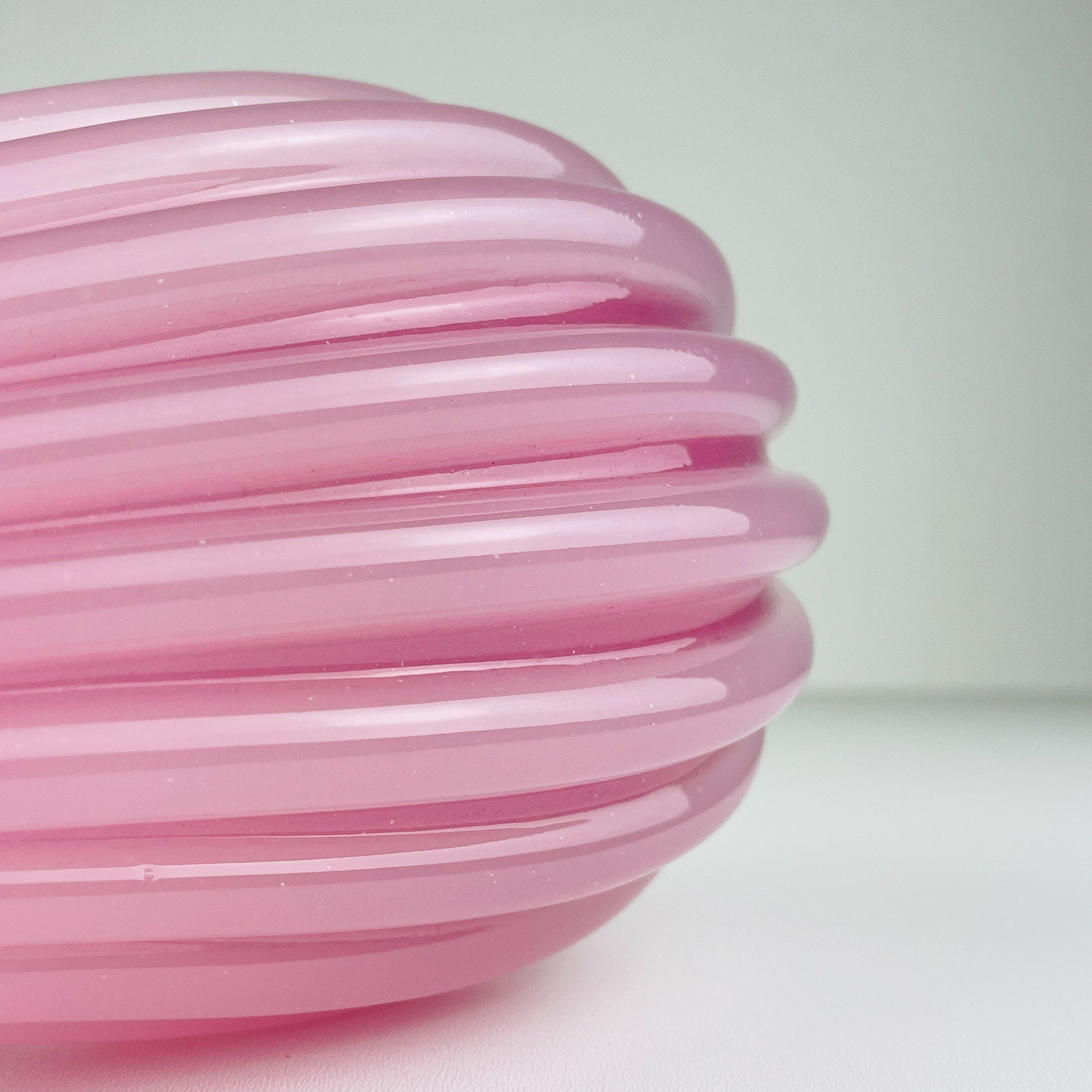 Vintage pink vase by Archimede Seguso, Italy 1950s