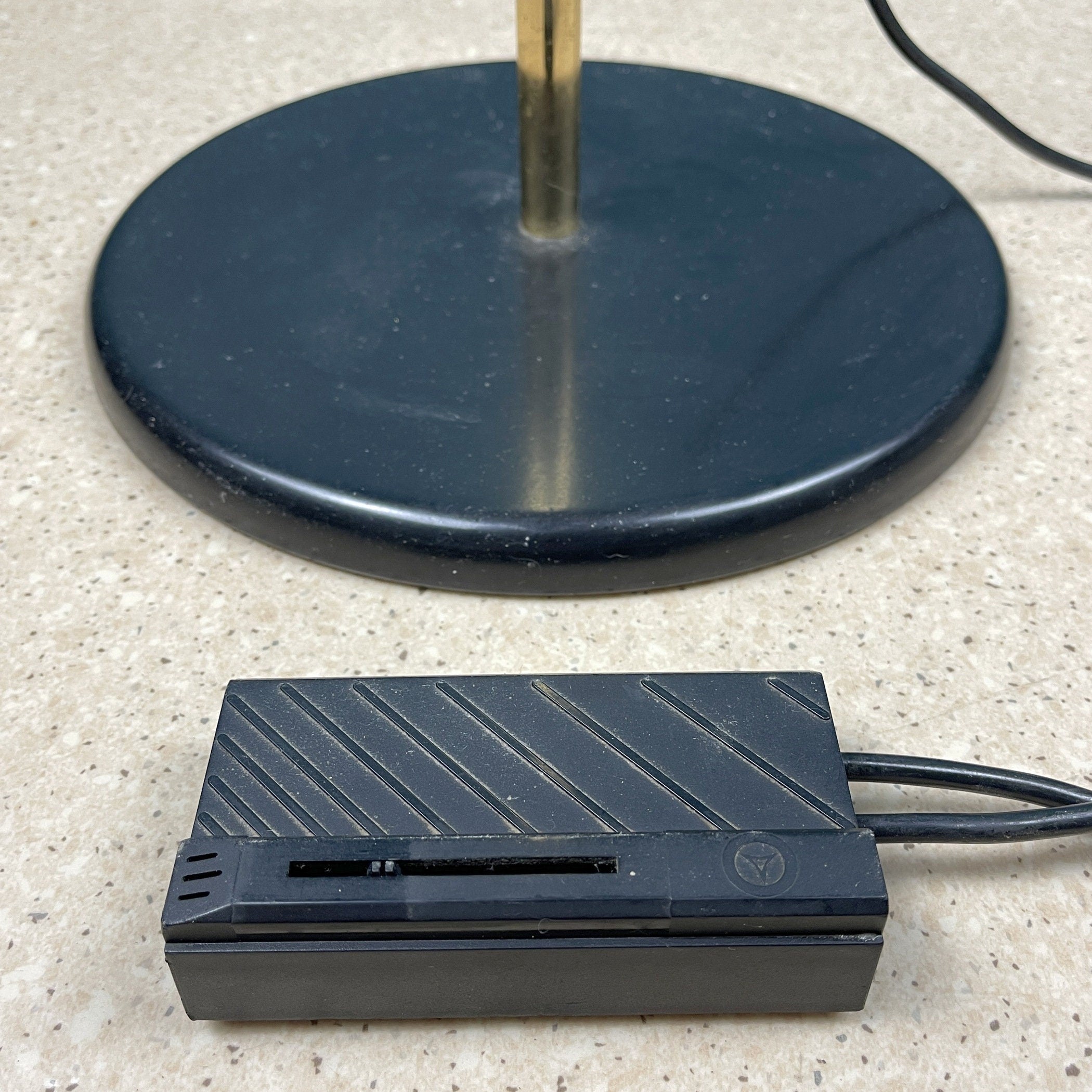 1970s Relux Milano Brass Floor Lamp: Mid-Century Modern Italian Lighting