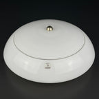 Mid-Century Murano Glass Ceiling Lamp: Vetreria De Majo, Italy 1970s
