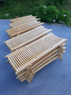 Vintage Rex Kralj Wood Daybed: Scandinavian Style Kids Bed