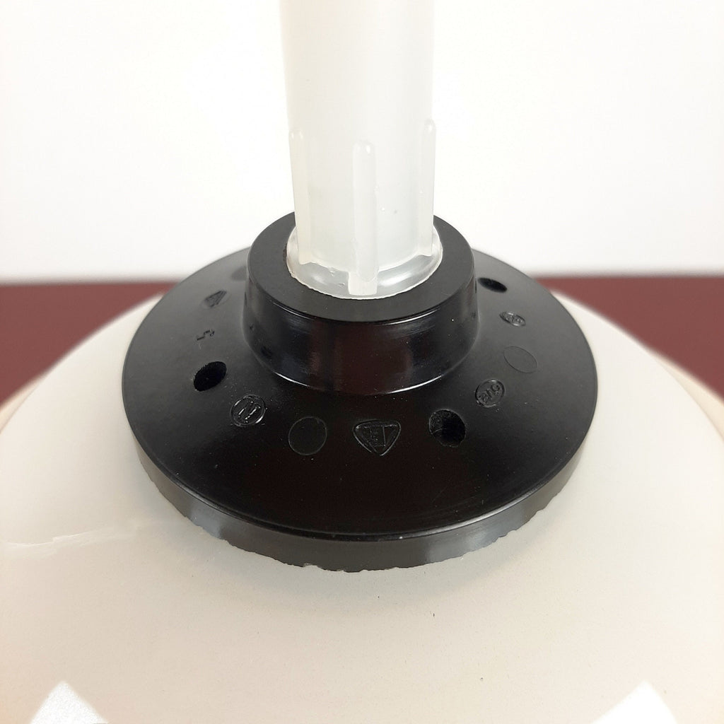 Vintage glass lamp Yugoslavia '70s Mid-century ceiling lamp Retro lighting