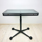 Large black coffee table by Allegri Arredamenti, Italy 1970s