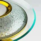 Vintage night lamp Italy 1970s Mid-century modern Space age light UFO table lamps