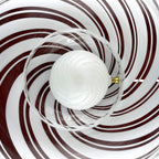 XL Vintage Murano Mushroom Table Lamp - G.G. Luce Italy 1980s