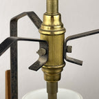 Vintage pendant lamp by Stilnovo Italy 1950s Mid-century italian lighting