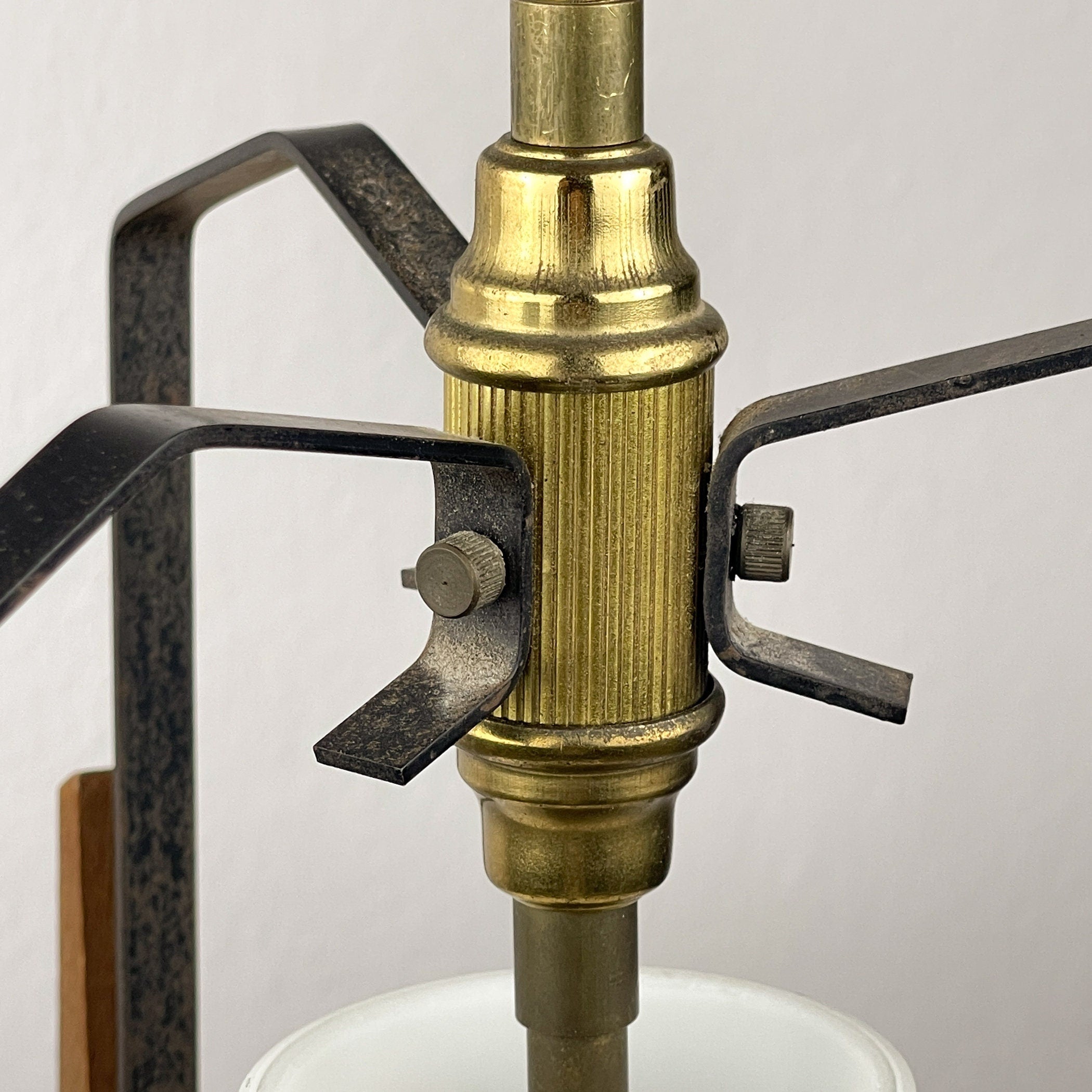 Vintage pendant lamp by Stilnovo Italy 1950s Mid-century italian lighting