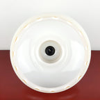 Vintage glass lamp Yugoslavia '70s Mid-century ceiling lamp Retro lighting