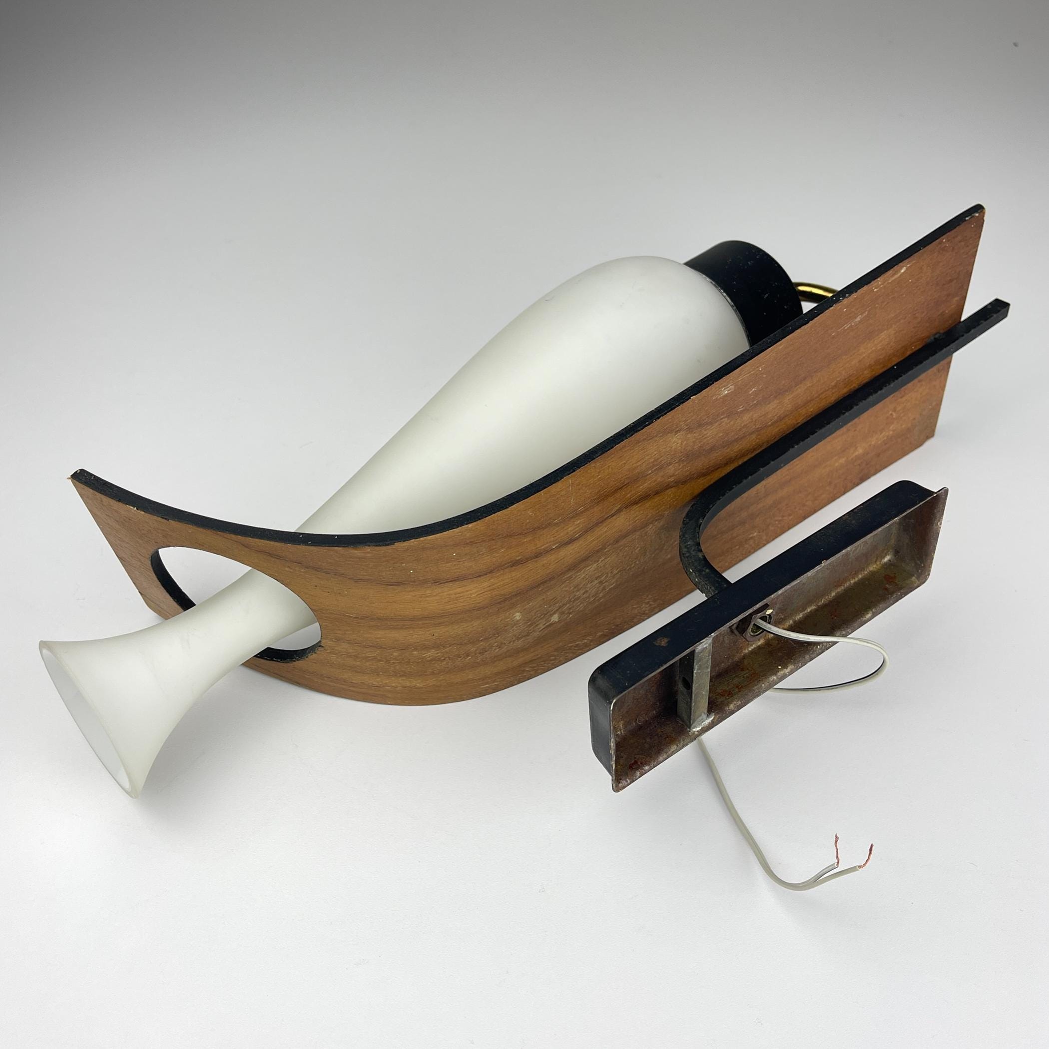 Wall lamp by Stilnovo, Italy 1950s, Vintage Italian sconces / Mid-century modern lighting