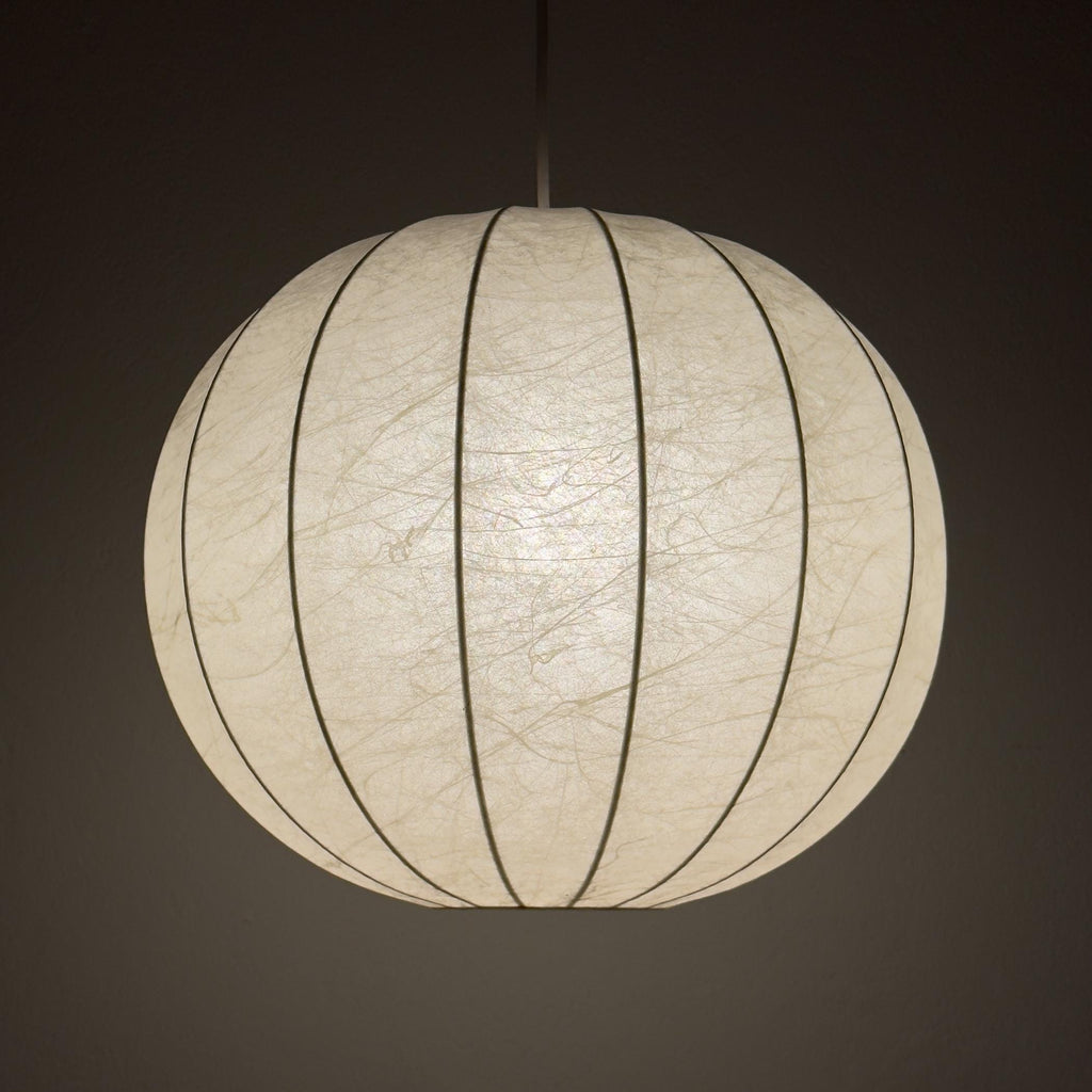 Mid-century cocoon pendant lamp, Italy 1960s