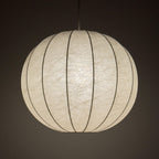 Mid-century cocoon pendant lamp, Italy 1960s