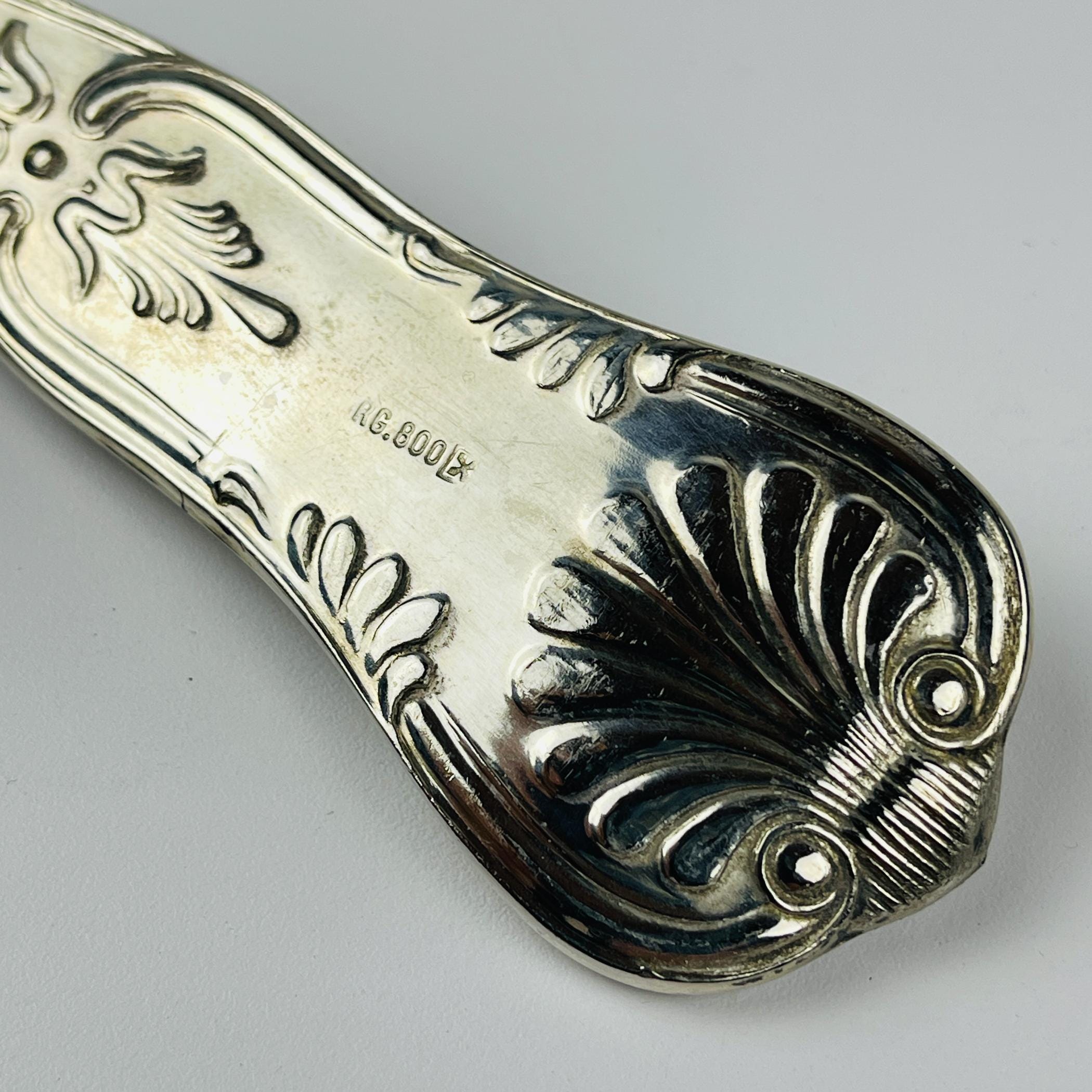 Vintage Silver Cutlery Set for 12 people, Italy, 1960s