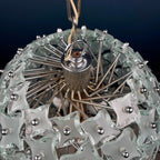 Vintage chandelier Sputnik by Fontana Arte, Italy 1960s, mid-century Italian modern