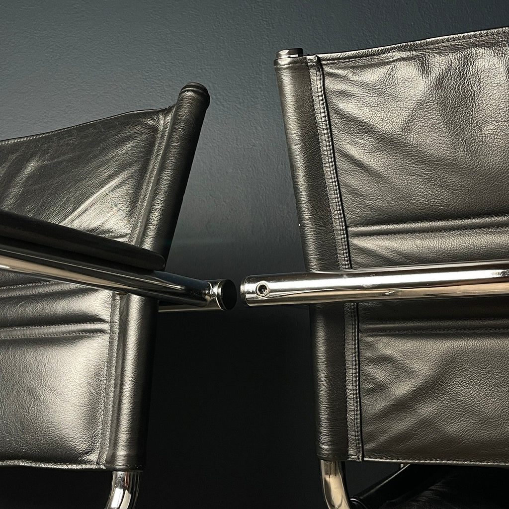 Mid-Century Bauhaus Cantilever Chair Set: Stol Kamnik, Mart Stam Design