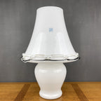 Murano Vetri large table lamp Mushroom Italy 1970s Italian Modern