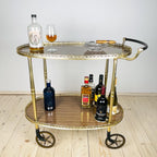 Vintage Bar Cart by MB, Italy 1960s, Mid-Century modern
