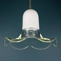Murano Glass Pendant Lamp: Mid-Century Italian Lighting, 1970s