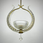 Murano chandelier by Ercole Barovier Barovier & Toso, Italy 1930s