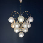 Vintage Ball Chandelier by Orion Austria, 1980s, Mid-century modern, Vintage home lighting