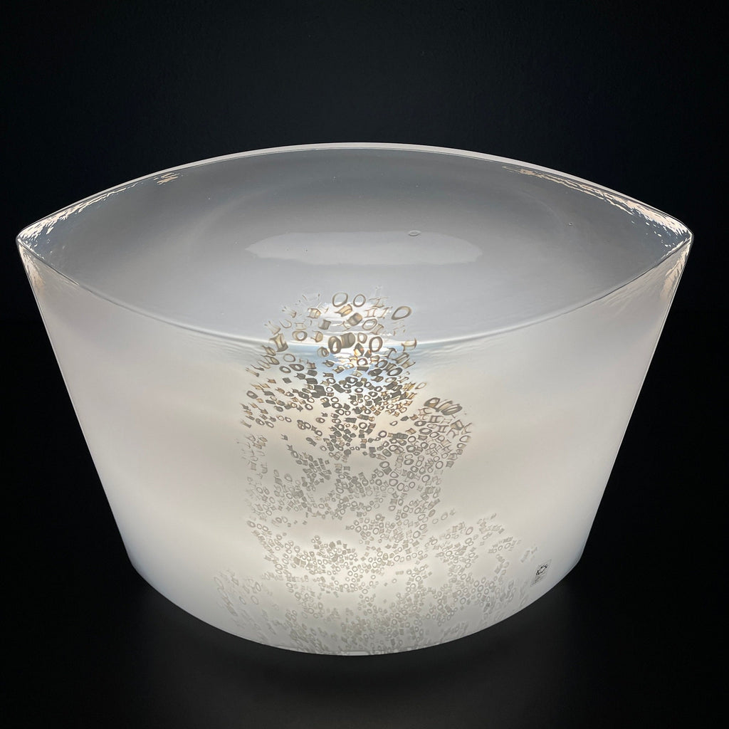 Murano table lamp Idra by Rosanna Toso for Leucos, Italy 1980s
