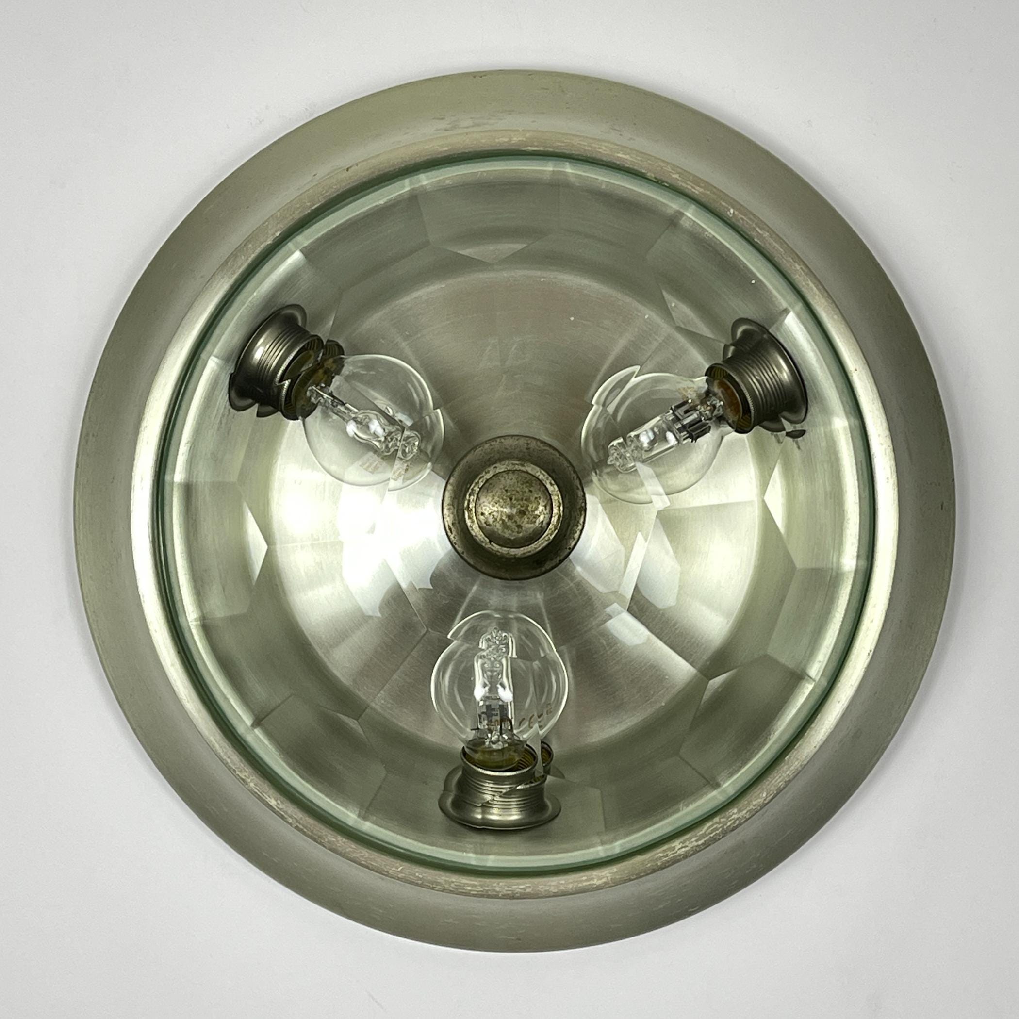 Pia Guidetti Crippa Ceiling Lamp: Italian Mid-Century Modern Lighting