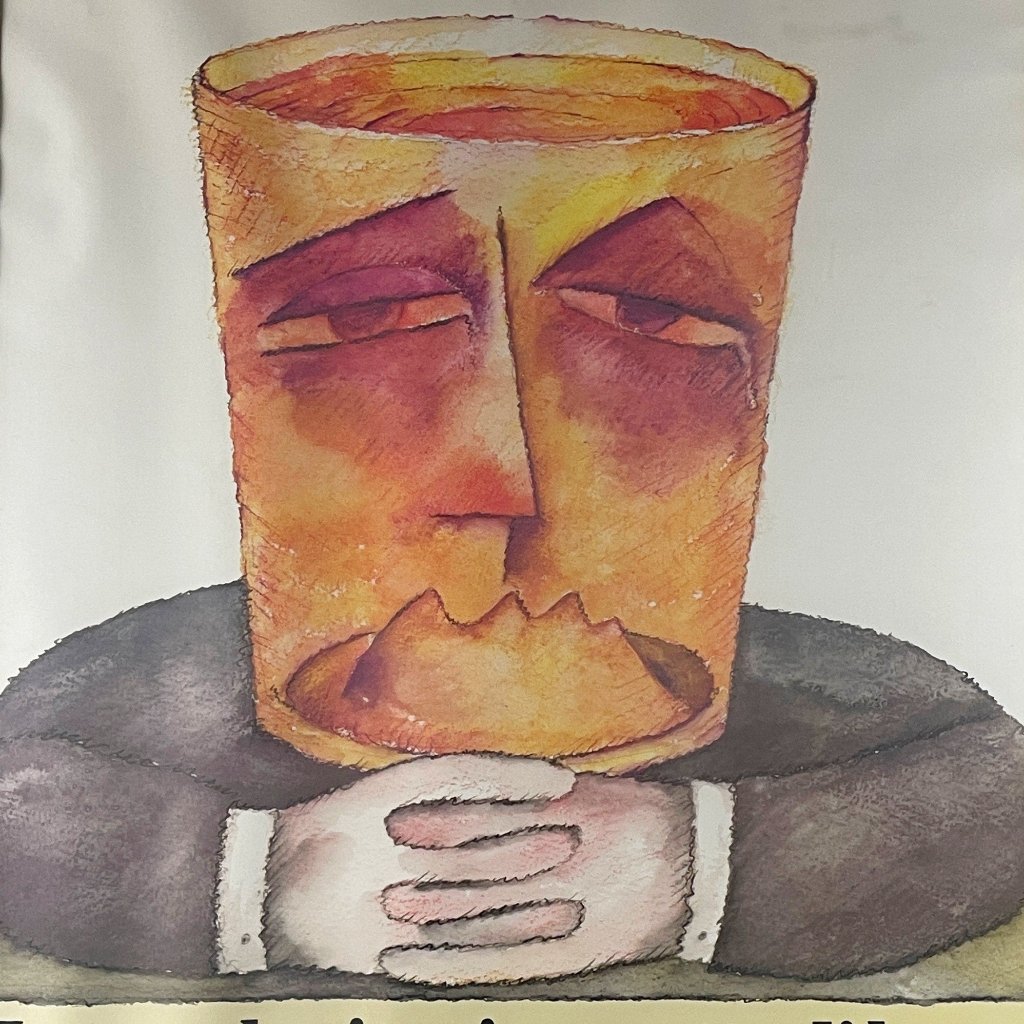 Vintage Alcoholics Anonymous Posters: Ennio Tamburi Design, Set of 4