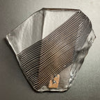 Vintage Murano Glass Wall Sconce: Italian MCM Lighting, 1970s