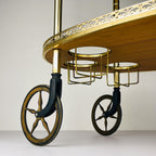 Vintage Bar Cart by MB, Italy 1960s, Mid-Century modern