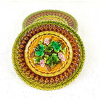 Villeroy & Boch Majolica Plate: 70s Retro Grape Decor