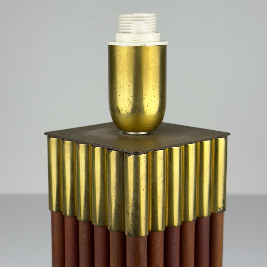 Vintage table lamp by AV Vikić, Yugoslavia 1980s