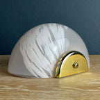 Vintage pink murano wall lamp Italy 1970s MCM murano sconce