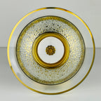 Vintage night lamp Italy 1970s Mid-century modern Space age light UFO table lamps