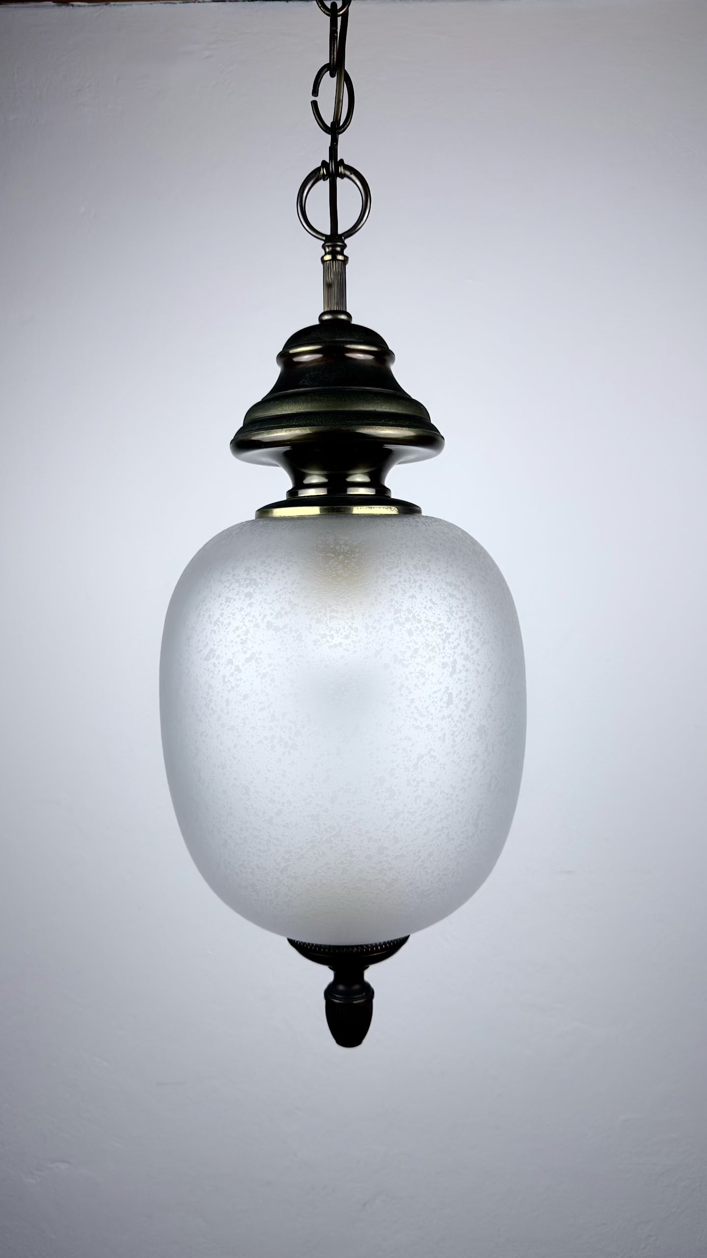 Vintage pendant lamp by Gaetano Sciolari, Italy, 1960s