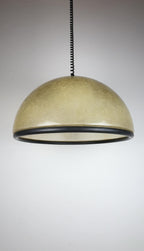 Large vintage pendant lamp by Idea Studio Techno Design for Luci Milano, Italy 1970s