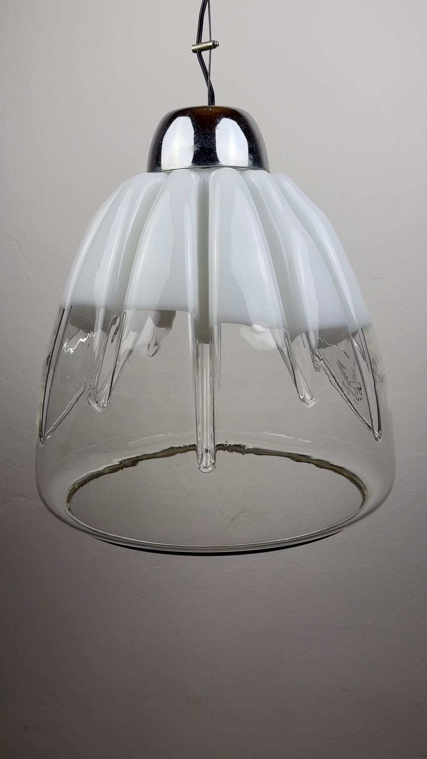 Original Murano Pendant Lamp by Toni Zuccheri for VeArt, Italy 1960s